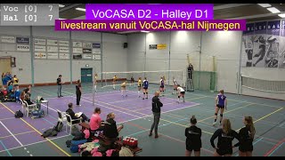 Vocasa D2  Halley D1 1922022  Livestream Nijmegen [upl. by Neumann424]