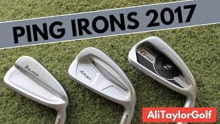 PING IRONS 2017 PING G400 v PING i200 v PING i BLADE [upl. by Clere]