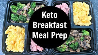 Keto Breakfast Meal Prep  Low Carb Breakfast Ideas [upl. by Hubert]