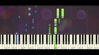 Arriettys Song  The Secret World of Arrietty  Piano Tutorial synthesia acoustic [upl. by Fanning]