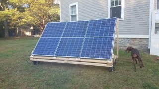 Simple DIY gridtied solar panel system [upl. by Allevon]