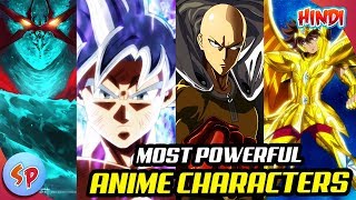 Top 10 Most Powerful Anime Characters  Explained in Hindi  Anime India [upl. by Wallach]