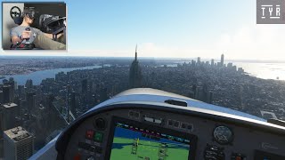 Microsoft Flight Simulator 2020 in VR is Absolutely UNBELIEVABLE [upl. by Pahl]