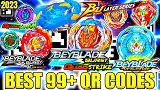 BEST 99 QR CODES  BEYBLADE QR CODES 202425 ULTIMATE EVO VALTRYEK V9 QR CODE  ZEAL ACHILLES A8 [upl. by Annatsirhc699]