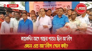 কয়েক দিন আগে গাছের পাতাও আলীগ এত আলীগ গেল কই  L News Online [upl. by Nurse692]