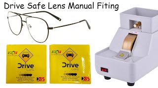 Metal Frame Ma Drive Safe Lens Ki Manual Fitting  Spectacles Frame Manual Fitting [upl. by Ot]