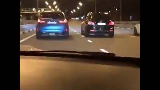 Bmw X5M vs Mercedes ML63 Amg [upl. by Ahsiuqat524]