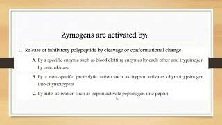 Zymogen proenzyme prozyme [upl. by Christabel]