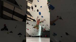 V4 6B Dyno💥🧗🏼‍♂️boulder bouldering climbing rockclimbing climber climbinggym sports gym [upl. by Dinan]