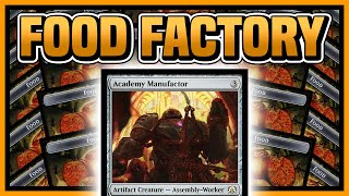 🍔 FOOD FACTORY 🍕 This deck GOES CRAZY 【 MTG Modern Gameplay 】 [upl. by Anehs956]