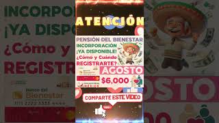 💸📅 EN ESTAS FECHAS PODRAS SOLICITAR TU REGISTRO A LA PENSIÓN BIENESTAR 😁💸  CONSULTA [upl. by Naelopan1]