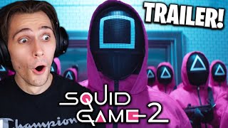 Squid Game Season 2  Teaser Trailer REACTION [upl. by Klimesh]