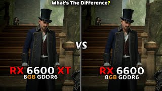 RX 6600 vs RX 6600 XT  Test In 2023 With 10 Games at 1080P🔥 [upl. by Celina17]