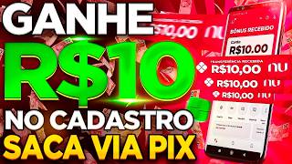 ✅GANHE R20 REAIS PARA CADASTRAR CHAVE PIX  CADASTRE E GANHE 2024  APP PAGANDO NO CADASTRO 2024 [upl. by Linet]