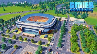 Stadion miejski w Cities Skylines [upl. by Carpenter]