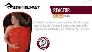 Sea to Summit THERMOLITE® Reactor Compact Plus Liner [upl. by Leoj]