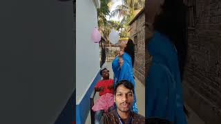 Four colours ballon 😊next level prank😍shortvideo viral funnyshortsbangladesh [upl. by Bowra540]