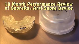 SnoreRx © 18 month Performance Review [upl. by Flinn]