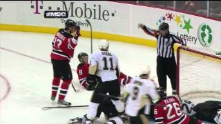 Ilya Kovalchuk Penalty Shot Goal  12312011  Devils vs Penguins [upl. by Leta]