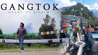 GANGTOK  Heart Of Sikkim  Top Tourist Places To Visit  Tour Guide  Day2 [upl. by Alyakcm]