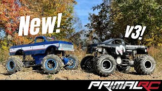 NEW V3 Truck Release  Raminator amp Mega Truck  Primal RC [upl. by Litha]