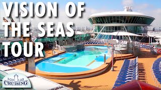 Vision of the Seas Tour  Royal Caribbean International  Cruise Ship Tour [upl. by Evangeline]