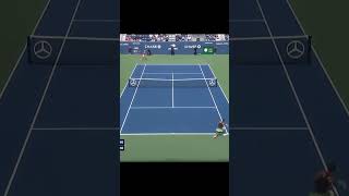 Wang  Barty Amazing Point Us Open [upl. by Anilatsyrc]