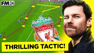 Xabi Alonso AMAZING Tactic  UNSTOPPABLE 3RD MAN  FM24 TACTICS  FOOTBALL MANAGER 2024 [upl. by Ruthann]