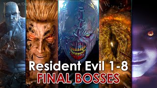 Evolution of Final Bosses in Main Resident Evil Games 20022021 [upl. by Lairbag833]