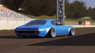 Chevy Chevelle 70 Drift Style  Full Lap Autopolis  Assetto Corsa [upl. by Bast]