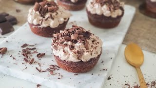 GATEAU AU CHOCOLAT FACILE SANS GLUTEN SANS LACTOSE SANS SUCRE ET VEGAN HEALTHY [upl. by Chrissie]