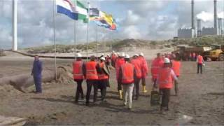 Start aanleg Maasvlakte 2 [upl. by Reckford]