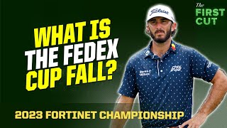 What is the FedEx Cup Fall  2023 Fortinet Championship  The First Cut Golf Podcast [upl. by Legnaesoj419]