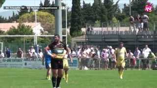 Mistral Tv  RUGBY  14 de Finale quotRC Tricastinquot contre quotHyères Carqueirannequot 20140608 [upl. by Ahearn]