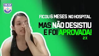 2 APROVAÇÕES EM 1 SEMESTRE  Aprovada CFS 1 e 2 2021 EEAR [upl. by Akinahs]