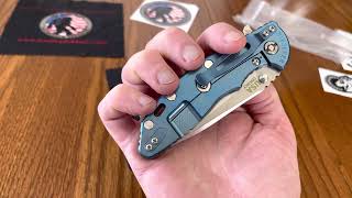 Hinderer XM18 35 recurve unboxing [upl. by Marguerie]