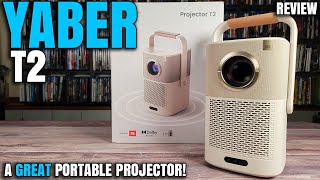 This Projector Is Best In Class  Yaber T2 Portable Projector Review [upl. by Maltz]