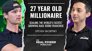 28  Scaling the Worlds Fastest Growing Rage Room Franchise with Steven Shortino [upl. by Shurlocke]