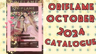 Oriflame October 2024 catalogue  Festive catalogue  New Launches  Makeup [upl. by Jaquenetta804]