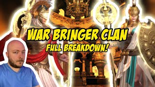 WAR BRINGERS CLAN  Full Breakdown amp Analysis  Bloodline Heroes of Lithas [upl. by Haldas]