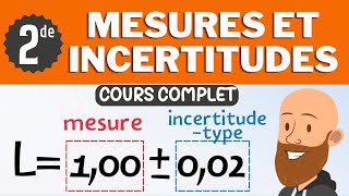 Mesure et incertitudes  cours de seconde de physique chimie  chapitre 1 [upl. by Htebzil]