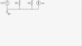 Nodal Analysis  Simple Resistor Network [upl. by Ayal]