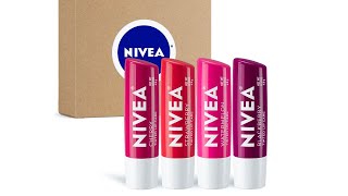 Top Best NIVEA Lip Care Fruity Tinted Lip Balm Variety Pack Includes Cherry On Amazon 🔥 [upl. by Fennie]