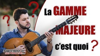 La GAMME MAJEURE cest quoi   Apprendre le Jazz Manouche [upl. by Accebar]