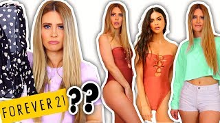 Lo que pedí Vs lo que recibí  BAÑADORES Y ROPA  Super Haul FOREVER 21 [upl. by Atsirhcal]