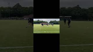 US Portsmouth player warmup before playing Andover new street in the Wessex league premier division [upl. by Brigg]