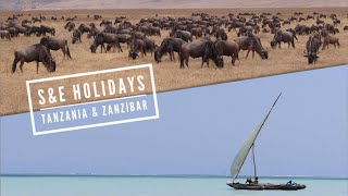 SampE Holidays  Tanzania Safari amp Zanzibar Beach  Full HD [upl. by Southard]