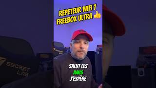 Freebox Ultra  je viens de recevoir le repeteur wifi 7 de chez free 😚 [upl. by Noli334]