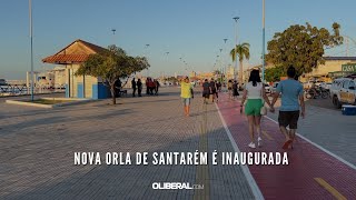 Nova orla de Santarém é inaugurada [upl. by Aydni]