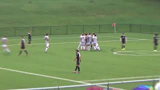 HampdenSydney Soccer Highlights vs Averett  September 1 2017 [upl. by Ecnarretal714]